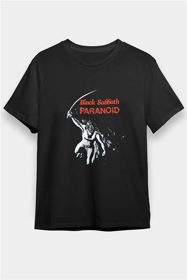 Black Sabbath Printed Unisex Black T-Shirt