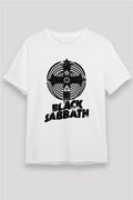 Black Sabbath White Unisex T-Shirt