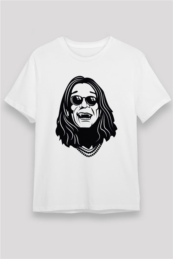 Black Sabbath White Unisex T-Shirt