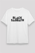Black Sabbath White Unisex T-Shirt