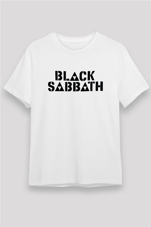 Black Sabbath White Unisex T-Shirt