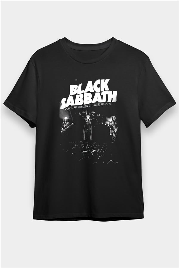 Black Sabbath Gathered in Their Masses Black Unisex T-Shirt