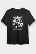 Black Sabbath Heaven And Earth Black Unisex T-Shirt