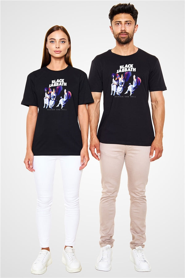 Black Sabbath Heaven And Hell Black Unisex T-Shirt
