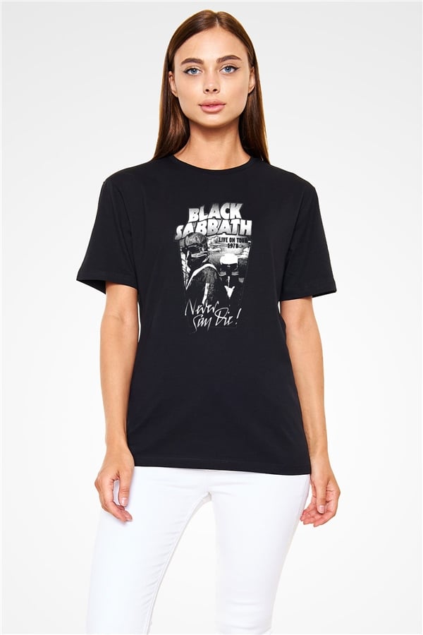 Black Sabbath Never Say Die Black Unisex T-Shirt