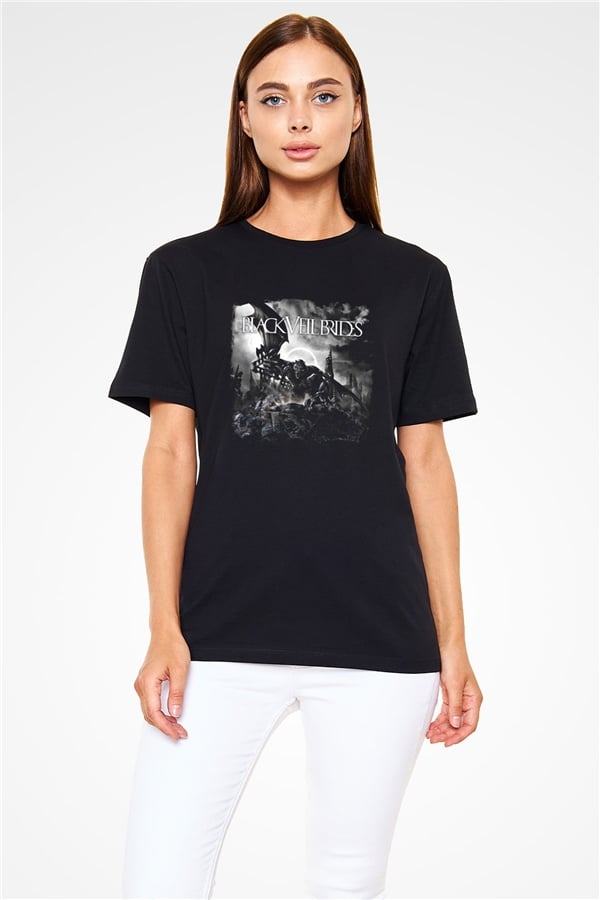 Black Veil Brides Printed Unisex Black T-Shirt