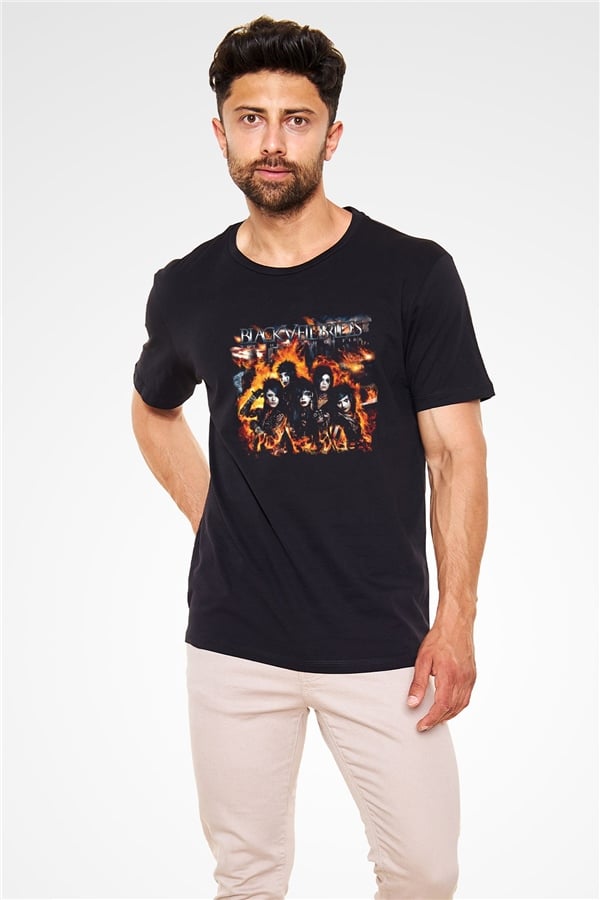Black Veil Brides Printed Unisex Black T-Shirt