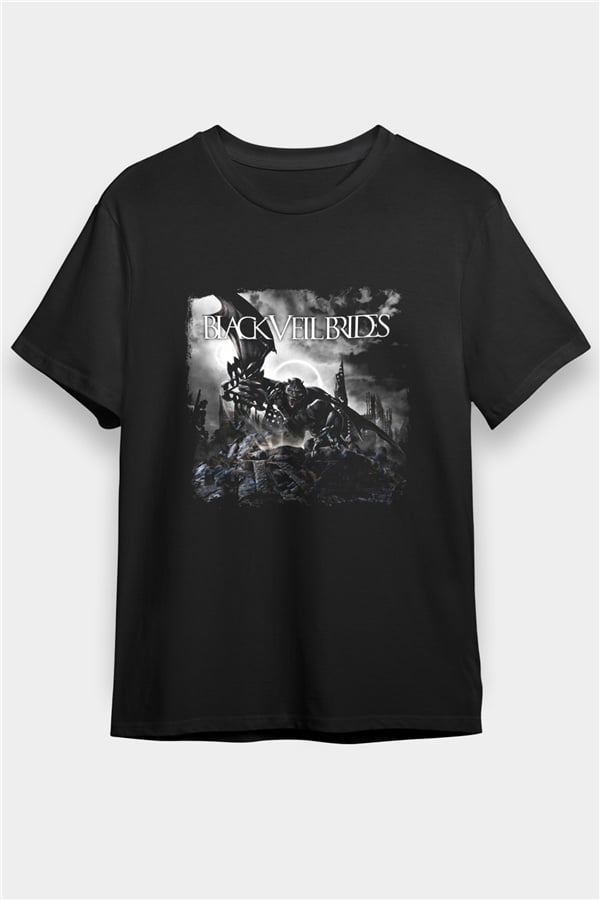 Black Veil Brides Printed Unisex Black T-Shirt