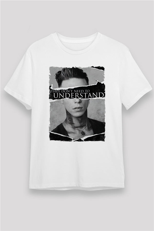 Black Veil Brides White Unisex T-Shirt