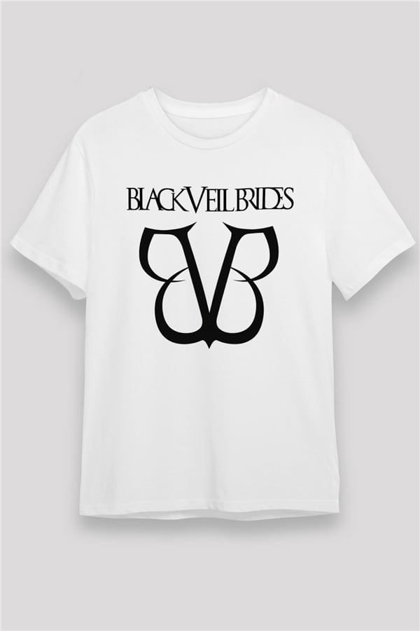 Black Veil Brides White Unisex T-Shirt