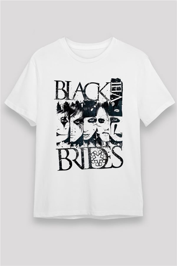 Black Veil Brides White Unisex T-Shirt