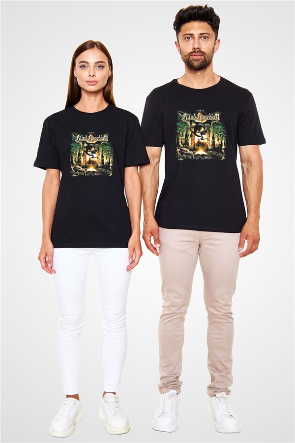 Blind Guardian Printed Unisex Black T-Shirt
