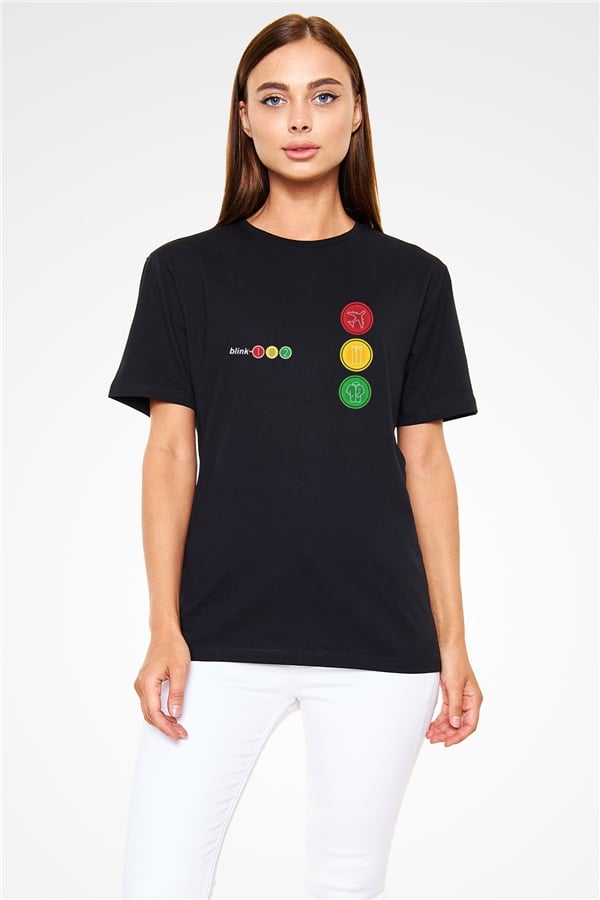 Blink-182 Printed Unisex Black T-Shirt