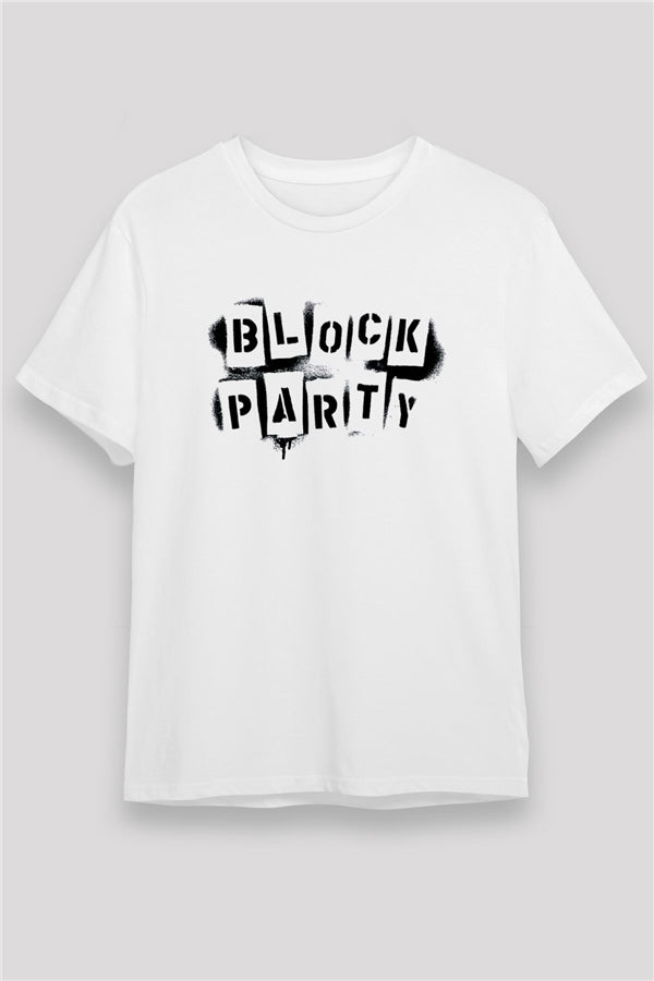 Bloc Party White Unisex T-Shirt