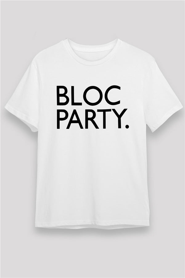 Bloc Party White Unisex T-Shirt