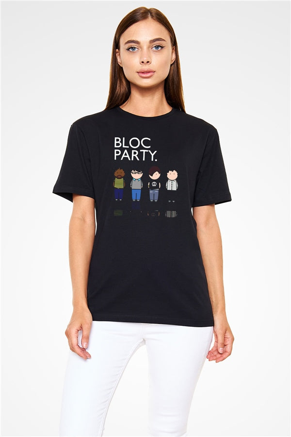 Bloc Party Black Unisex T-Shirt