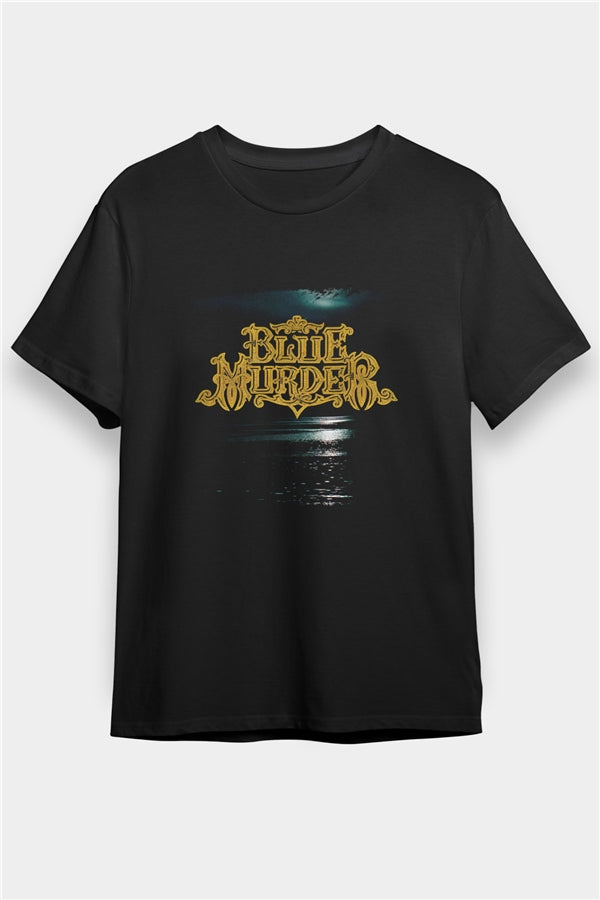 Blue Murder Printed Unisex Black T-Shirt