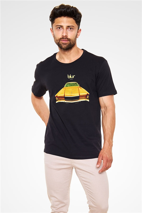 Blur Black Printed Unisex T-Shirt