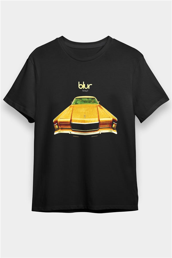 Blur Black Printed Unisex T-Shirt