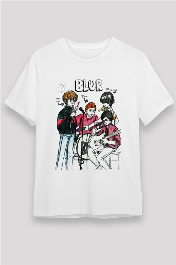 Blur White Unisex T-Shirt