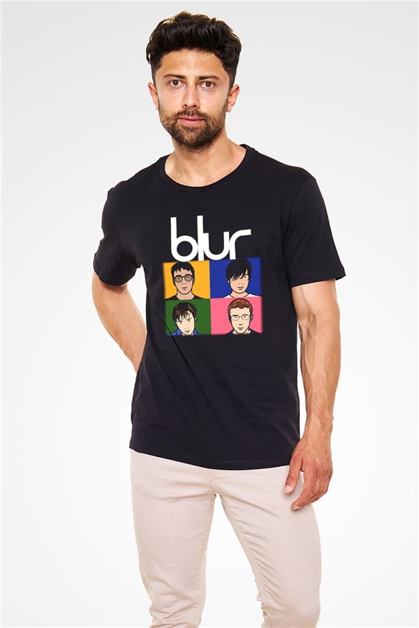 Blur Black Unisex T-Shirt