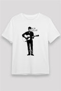 Bob Dylan White Unisex T-Shirt