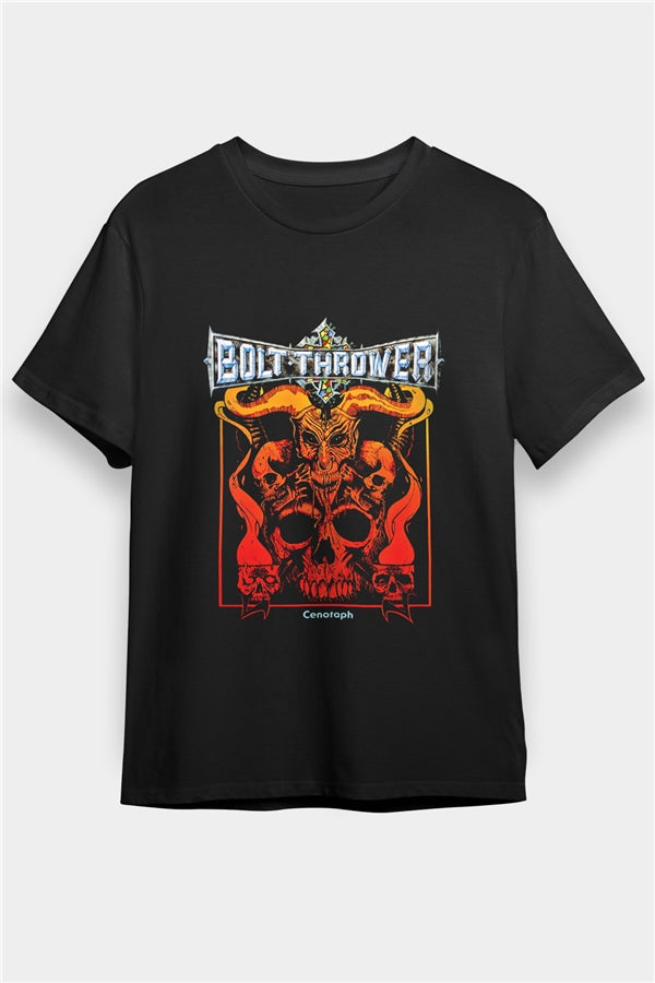 Bolt Thrower Printed Unisex Black T-Shirt