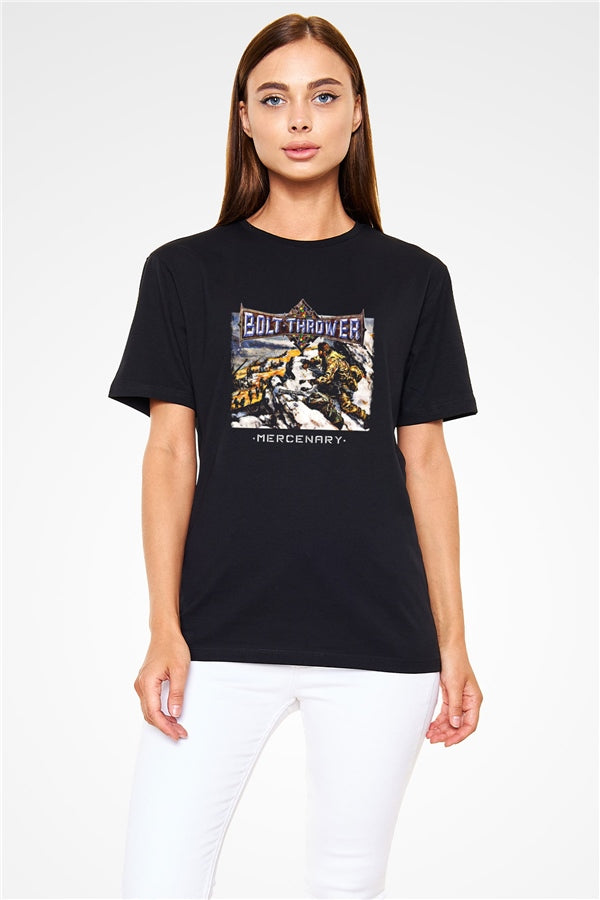 Bolt Thrower Printed Unisex Black T-Shirt