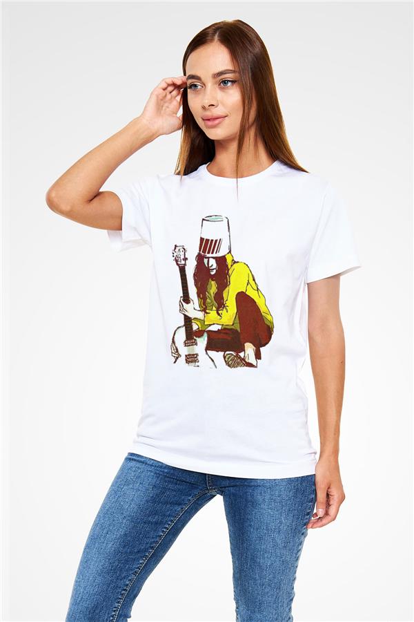 Boney M Printed Unisex White T-Shirt