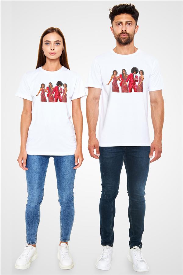 Boney M Printed Unisex White T-Shirt