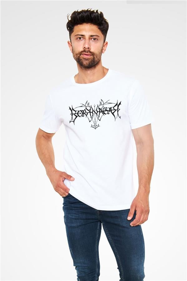 Borknagar Printed Unisex White T-Shirt
