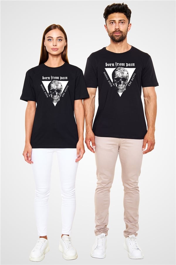 Born from Pain Black Unisex T-Shirt