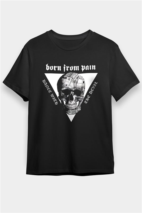 Born from Pain Black Unisex T-Shirt