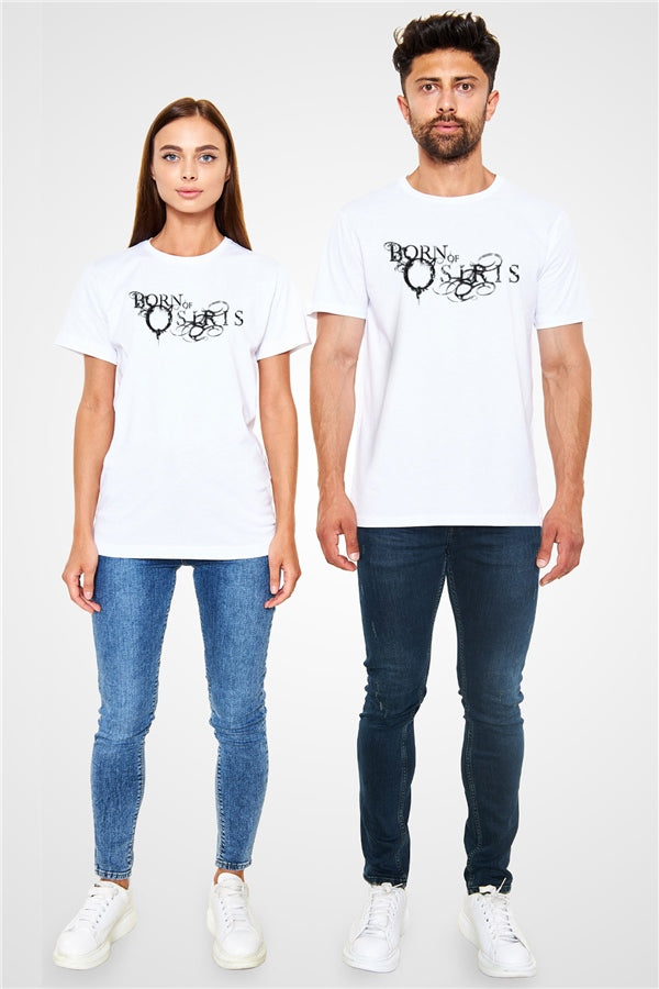 Born Of Osiris White Unisex T-Shirt