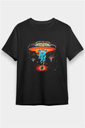 Boston Printed Unisex Black T-Shirt