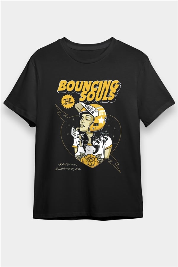 Bouncing Souls Black Unisex T-Shirt