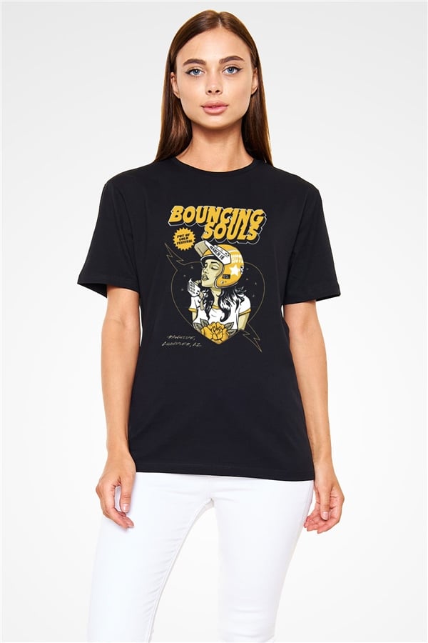 Bouncing Souls Black Unisex T-Shirt