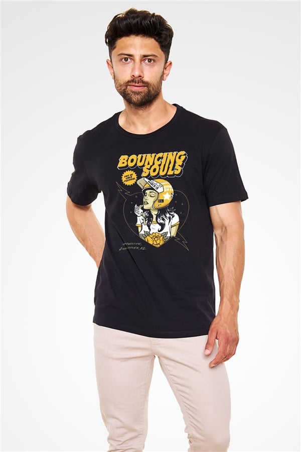 Bouncing Souls Black Unisex T-Shirt