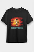 Brand New Printed Unisex Black T-Shirt