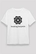 Breaking Benjamin White Unisex T-Shirt