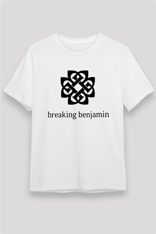 Breaking Benjamin White Unisex T-Shirt