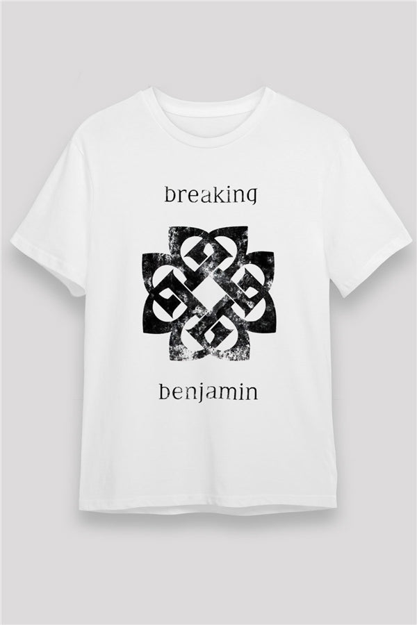 Breaking Benjamin White Unisex T-Shirt