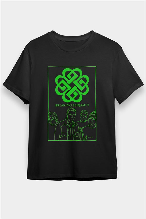 Breaking Benjamin Black Unisex T-Shirt