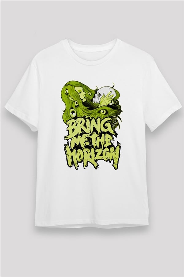 Bring Me the Horizon White Unisex T-Shirt