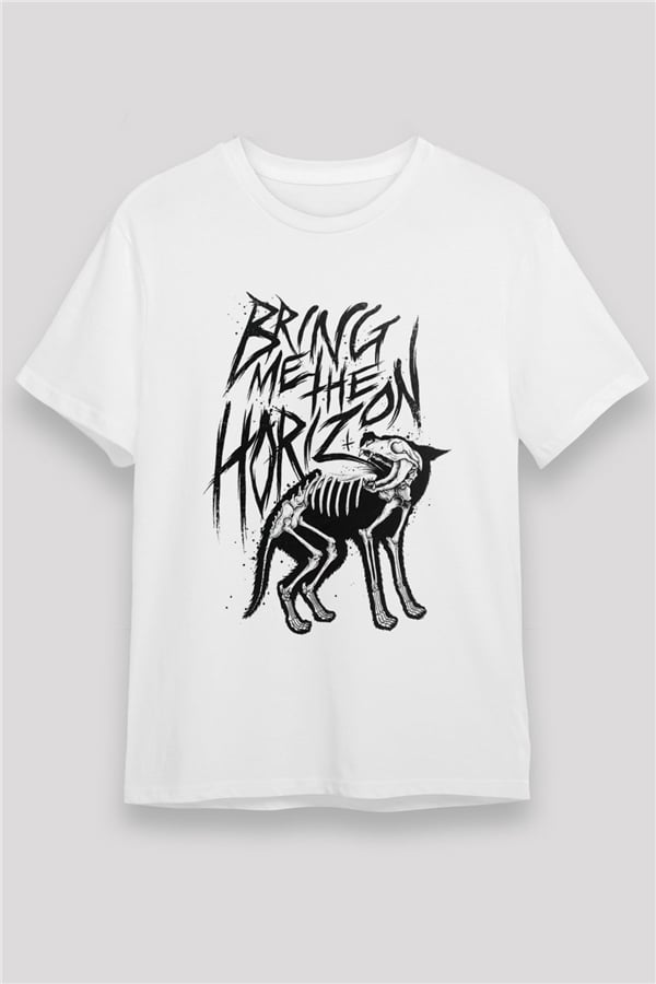 Bring Me the Horizon White Unisex T-Shirt