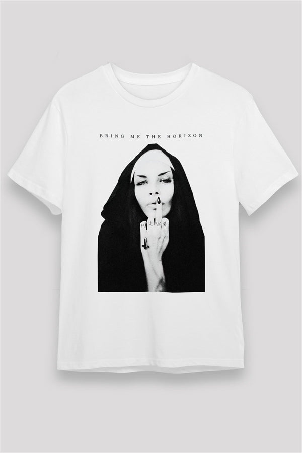 Bring Me the Horizon White Unisex T-Shirt