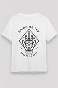 Bring Me the Horizon White Unisex T-Shirt