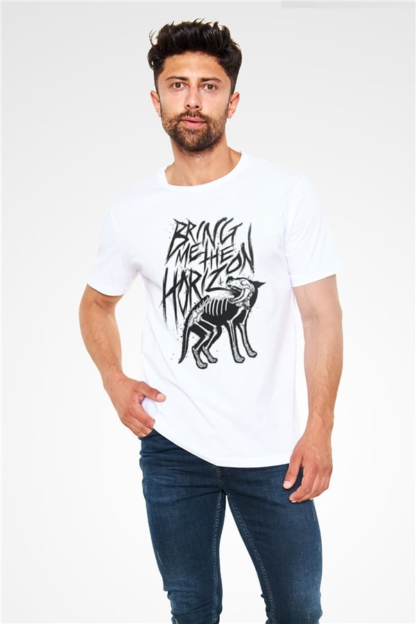 Bring Me the Horizon White Unisex T-Shirt