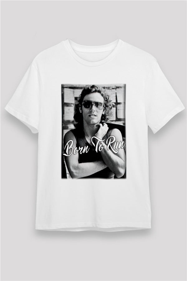 Bruce Springsteen White Unisex T-Shirt