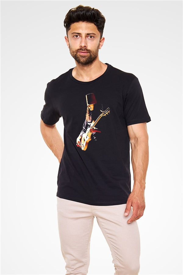 Buckethead Printed Unisex Black T-Shirt